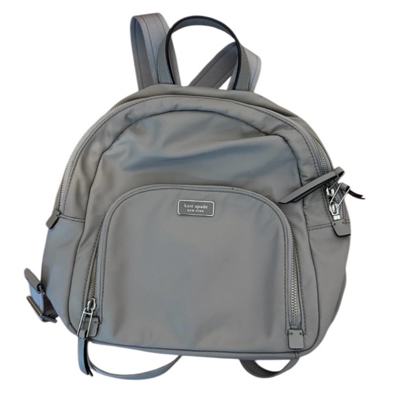 kate spade Handbags - Kate spade Dawn mini Nylon Backpack grey